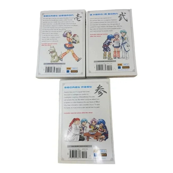 Dragon Eye Manga Adventure Book Collection Volume 1-3 English Del Rey Fujiyama - Picture 2 of 7